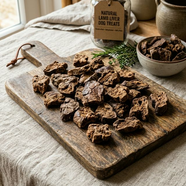 Higado de cordero deshidratado